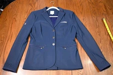 Samshield, New, Victorine show jacket hunt coat, navy, 44 (~USA 12/14)