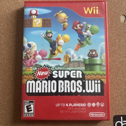 Super Mario Bros. Wii (Nintendo Wii, 2009) Complete. Tested & Working