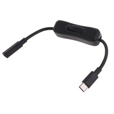 Power Switches Cable for 4 - USB C Male to Female Extension Cord