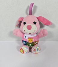 VTech Little Singing Loveable Learning Puppy Lights  Sounds Age 3-18 Months 8"