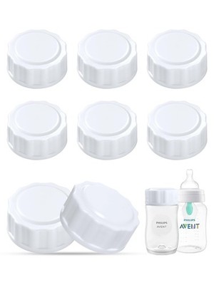 Travel and Storage Bottle Caps Compatible with Avent Baby Bottles, Bottle Lid...