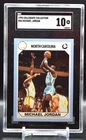 1990 Fleer Michael Jordan Collegiate Collection Card #44 SGC 10 Gem Mint