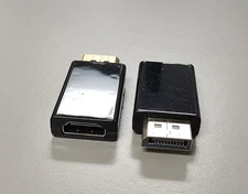 Lot 66 DisplayPort DP Male to HDMI Female Adapter Plug For all PC's