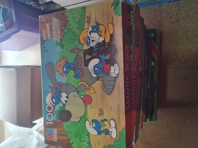 Schlümpfe Schlumpf - 10 verschiedene Puzzle siehe Bilder