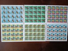 Comoros 96 sheets. Only complete series. Mi CV 1370 EUR