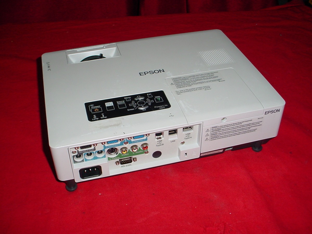 Epson EMP-1825 3LCD Home Theater Projector 3500 Lumens 500:1 