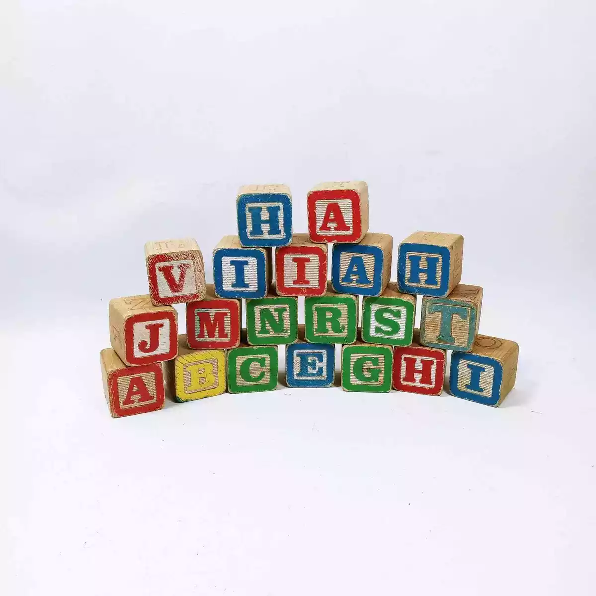 Vintage 20-Piece Block Set