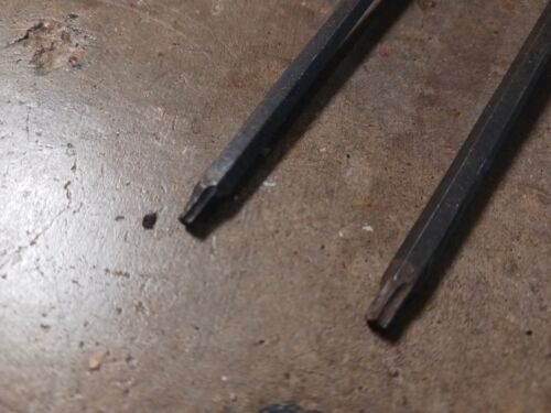 Vintage Craftsman Professional 47431 & 47432 USA WF N Torx Drivers T15 T20 - Picture 2 of 5