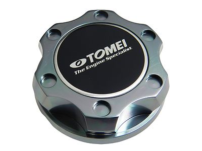 GUNMETAL V2-STYLE JDM CNC BILLET ENGINE OIL FILLER CAP FOR NISSAN INFINITI