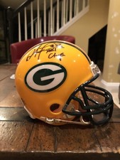 ANTONIO FREEMAN Green Bay Packers Autographed Mini Helmet