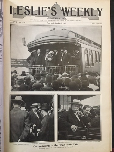 Baseball Chicago v NY NL Championship 1908 Taft Campaign Indiana Wisconsin-NZ - Bild 2 von 18