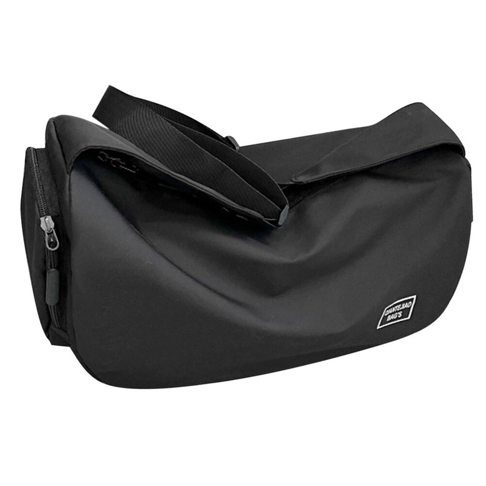 Solid Color Fitness Bag Adjustable Shoulder Strap Sports Chest Bag for