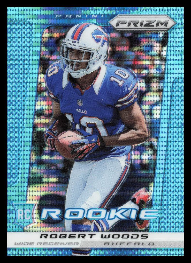 2013 Panini Prizm Prizms Blue Pulsar Robert Woods Buffalo Bills #279