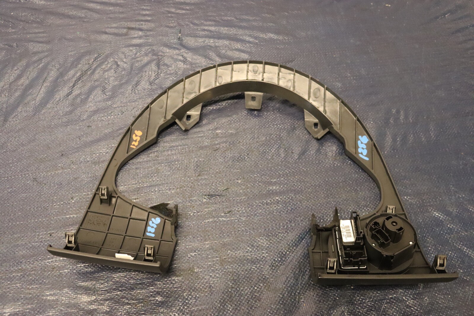 2012 AUDI R8 5.2 QUATTRO SPYDER V10 OEM HEADLIGHT CONTROL SWITCH W BEZEL #1256