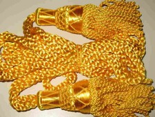 Yellow Silk Drone Cords