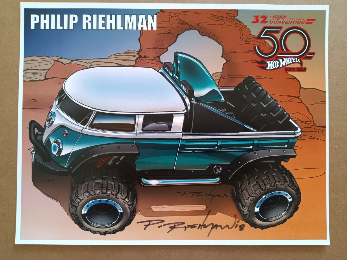 ホットトイズ Signed Phil Riehlman Hot Wheels 32nd Convention Volkswagen T1