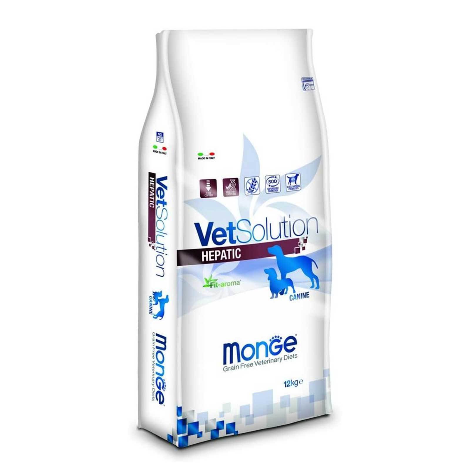 MONGE Vetsolution Cane Hepatic kg. 12