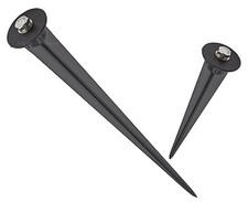 Garden Ground Spike for Floodlights Outdoor Lighting Extra Long Stake Rustproof