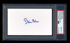 STEVE BLASS SIGNED INDEX CARD PSA/DNA AUTOGRAPH PIRATES 1971 WSC GEM MINT 10