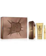 1 MILLION PRIVE by Paco Rabanne 3 PcSet 0.34  3.4 oz EDP Spray 3.4 A S BALM