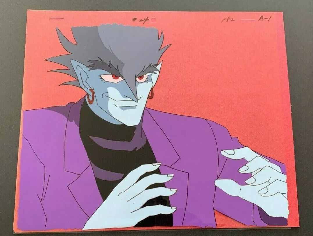 Densetsu No Yuusha Da Garn anime cel A1 w/ Genga ~ Ray Rohr Artifacts