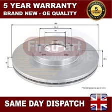 Fits Mitsubishi Shogun Pinin 1.8 2.0 Firstpart Front Brake Disc MR334996