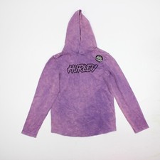 NEW Hurley Kids Size L 12-13 Unisex Top Hoodie Pullover Sweatshirt Sweater