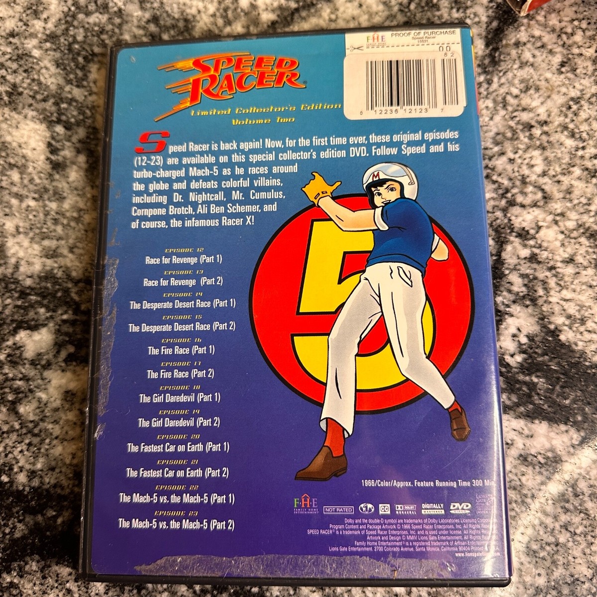 SPEED RACER: VOLUME 2 - LIMITED COLLECTOR'S EDITION ANIMATED DVD