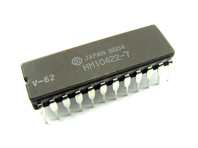 HM10422-7 ECL STATIC RAM 256 word x 4; HM10422 IC Hitachi; CERDIP-24 [1pcs]