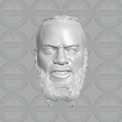 Jimmy Uso WWE custom head for wrestling & other action figures