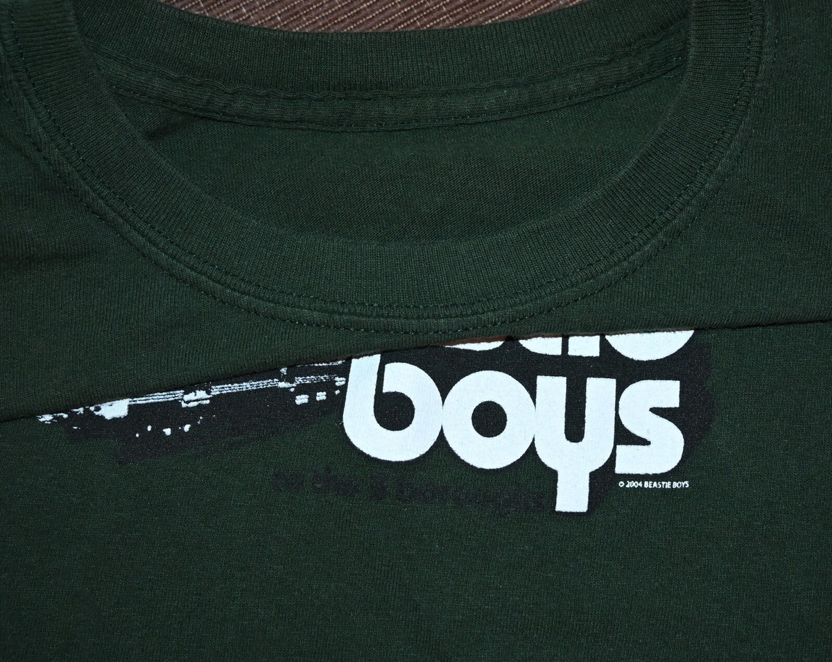 ミュージシャン 04's BEASTIE BOYS T-shirt 2004 THE BEASTIE BOYS* vintage concert tour t-shirt (L) 1990's Rap