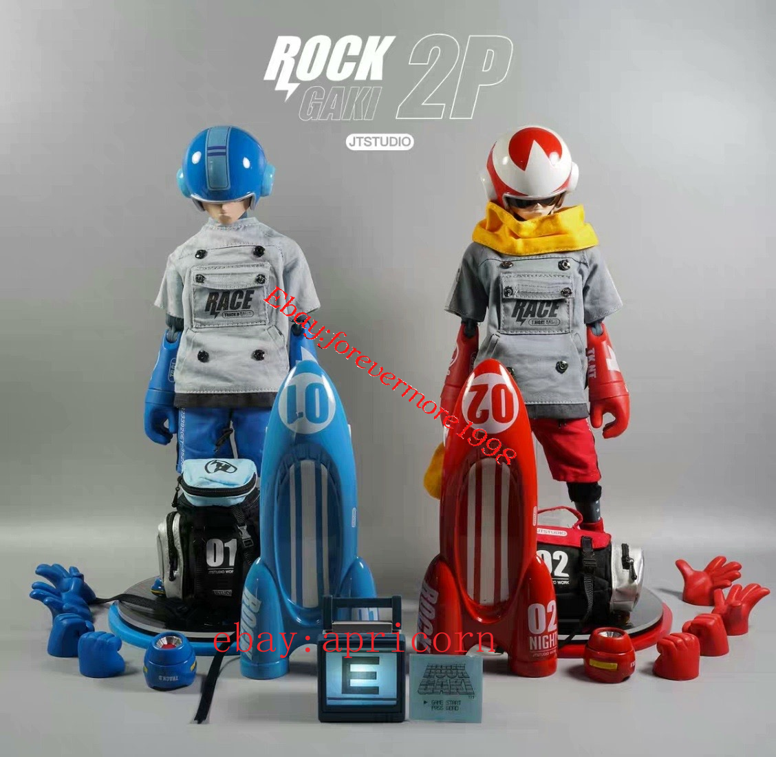 JT Studio 1/6 Rock Gaki TRACK DAY-1 NIGHT-2 Action Figure JT Studio 1/6 Rock Gaki TRACK DAY-1 NIGHT-2 Action Figure
