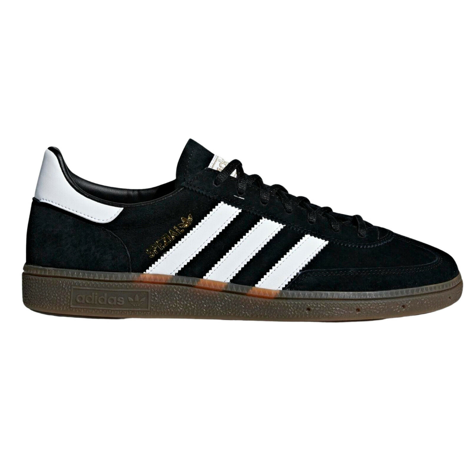 adidas Mens Handball Spezial in Black and Gum | eBay