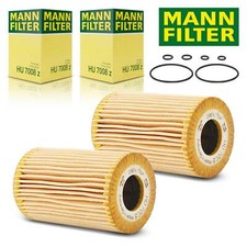 2X MANN FILTER HU7008Z ÖLFILTER FÜR VW GOLF VI 5K1 PASSAT AUDI A3 A6 1003220011
