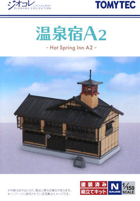 N Scale Tomytec Japanese Onsen Resort Town Buildings & Accessories