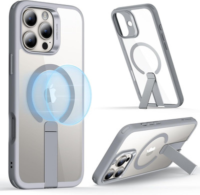for Iphone 16 Pro Case with Stand, Compatible with Magsafe, Magnetic Kickstand C