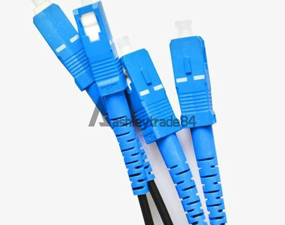 Fiber Optical Cable Jumpe 250M Outdoor SC SM Duplex FTTH Drop Patch Cord SC G657 - Image 3 of 4