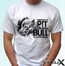 Pitbull - t shirt cane pitbull top tee design - uomo donna bambini bambino