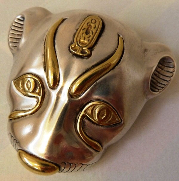 Vintage METROPOLITAN MUSEUM ART MMA 1976 EGYPTIAN LION CAT