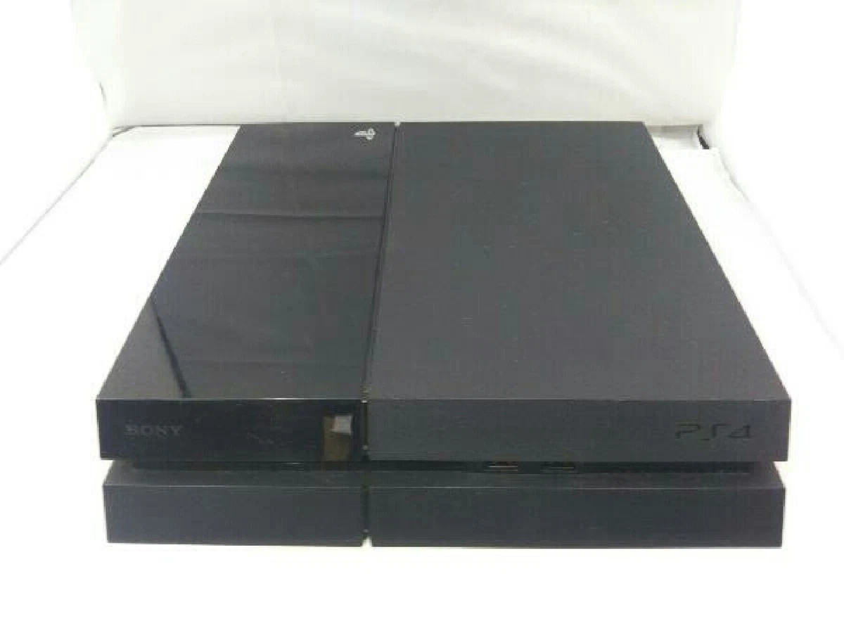 Used Sony PlayStation 4 PS4 CUH-1000A 500GB Jet Black only Console Tested