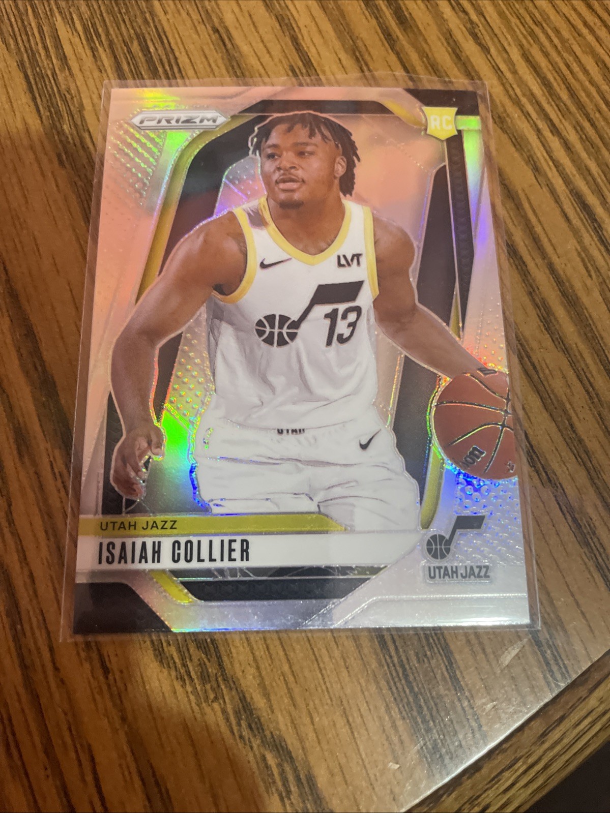 Isaiah Collier 2024-25 Panini Prizm Silver Prizm SP RC #227 Utah Jazz