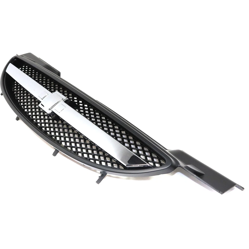 Rejilla para Chevrolet Aveo 2004-2007 de plástico negro Foto 2 de 4