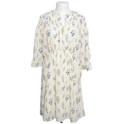 Ba&sh, Kleid, Größe: L, Weiß/Blau/Mehrfarbig, Elasthan/Polyester/Viskose #o0q
