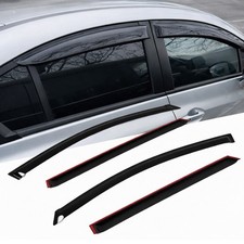 Window Visor Rain Guard 4pcs For Nissan Altima Sedan 2013-2016 Tape-on Smoke Window Visor Rain Guard 4pcs For Nissan Altima Sedan 2013-2016 Tape-on Smoke