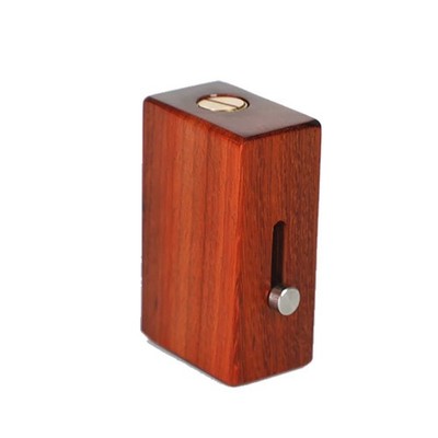 Natural Rosewood Ebony Wood Snuff Box Bottle Ejector Dispenser box W