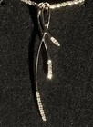 Intertwined PENDANT, 14K White Gold, Diamond Accents, NwoT — photo 7