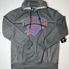 UNK Athletics Oklahoma City Thunder Men's XL Hoodie Sweatshirt Pockets NBA Gray