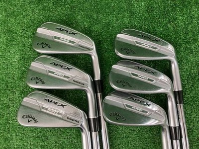 Callaway APEX PRO 2021 Iron Set 5.6.7.8.9.P Dynamic Gold 120 S200 Flex VSS