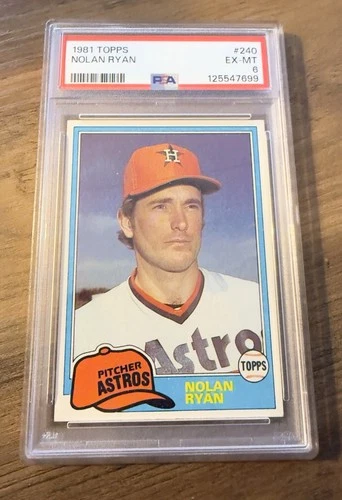 1981 Topps - Nolan Ryan #240