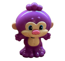 Fisher-Price Laugh Learn Purple Monkey Rattle Figure